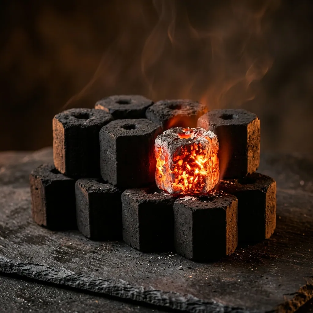 Fornax private-label coconut charcoal packaging and briquettes